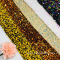 5mm stock iridescent Velvet sequins iridescent Fabric